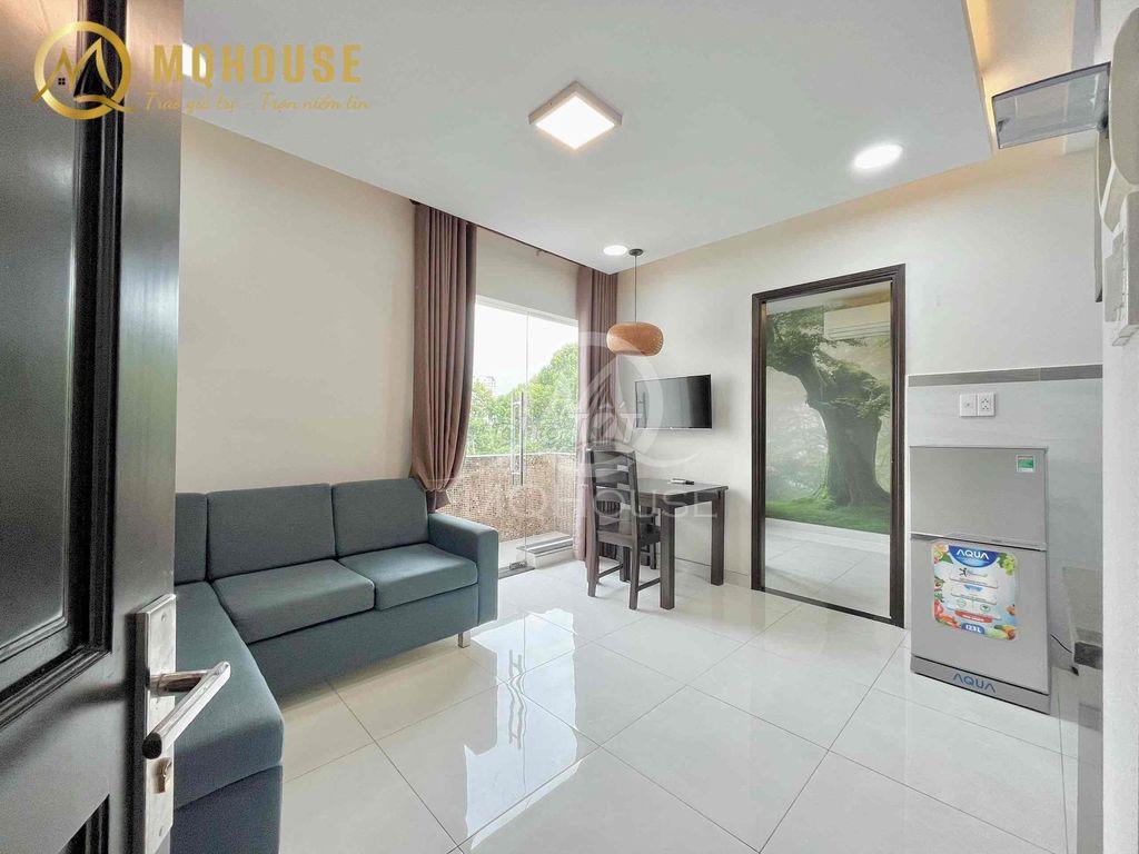 cho thuê 1pn ban công view thoáng ngay sân bay - gần phú nhuận
