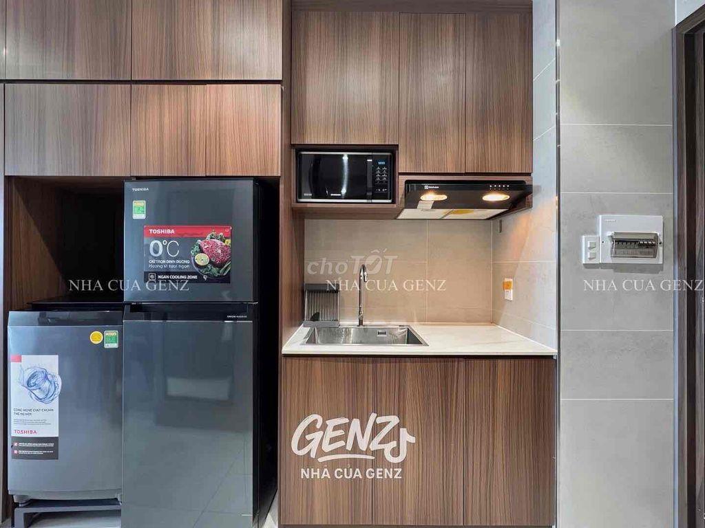 cho thuê 1 phòng ngủ - 1 phòng khách ban công gần sân bay - giáp PN