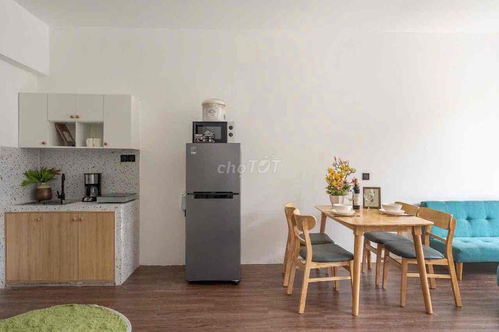 căn hộ ban công gần chợ tân hương - vườn lài, nhà mới 100%