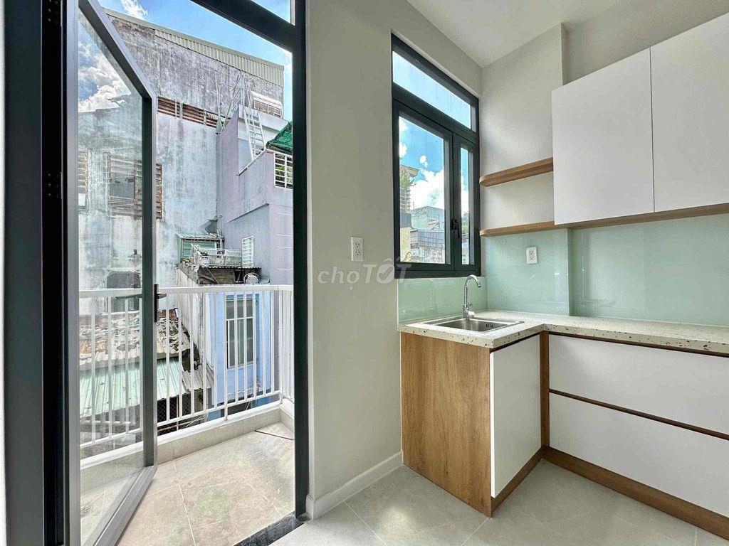 căn hộ có gác giá rẻ ngay âu cơ - giáp tân phú - gần ĐH Văn Hiến
