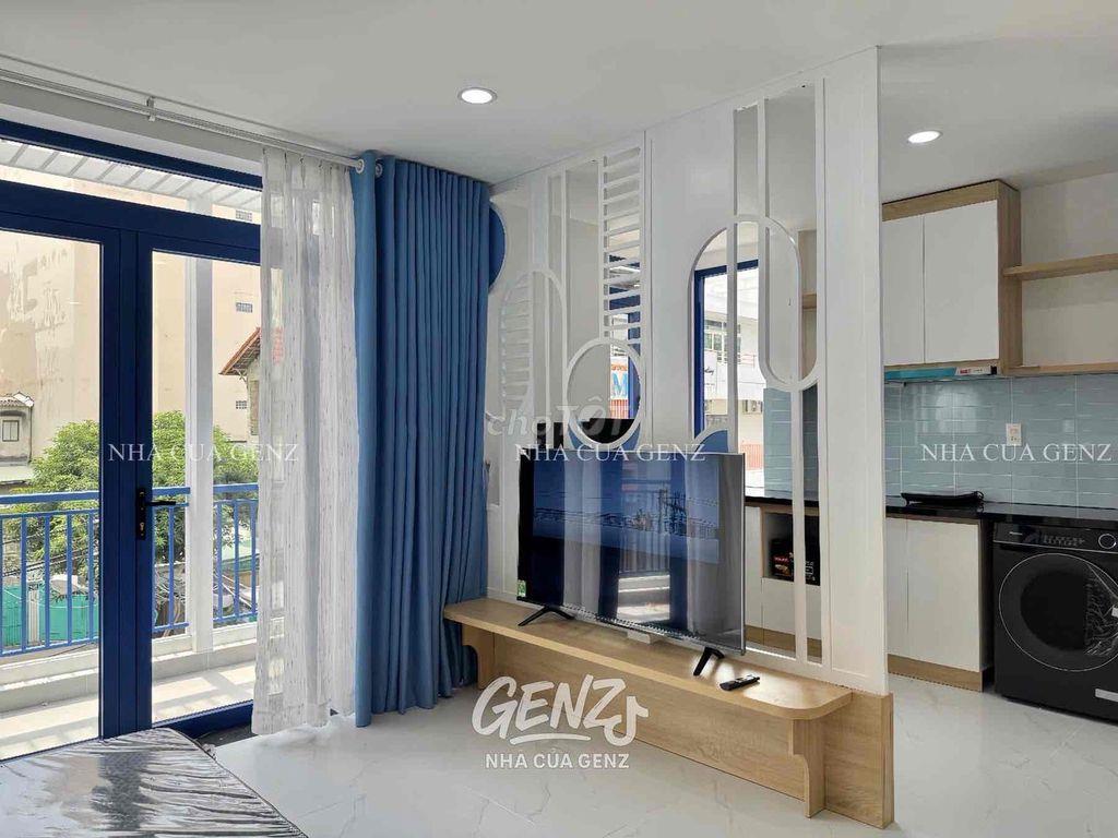cho thuê căn hộ studio ban công ngay sân bay - giáp phú nhuận