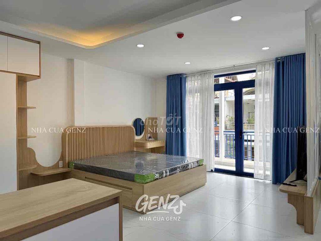 cho thuê căn hộ studio ban công ngay sân bay - giáp phú nhuận