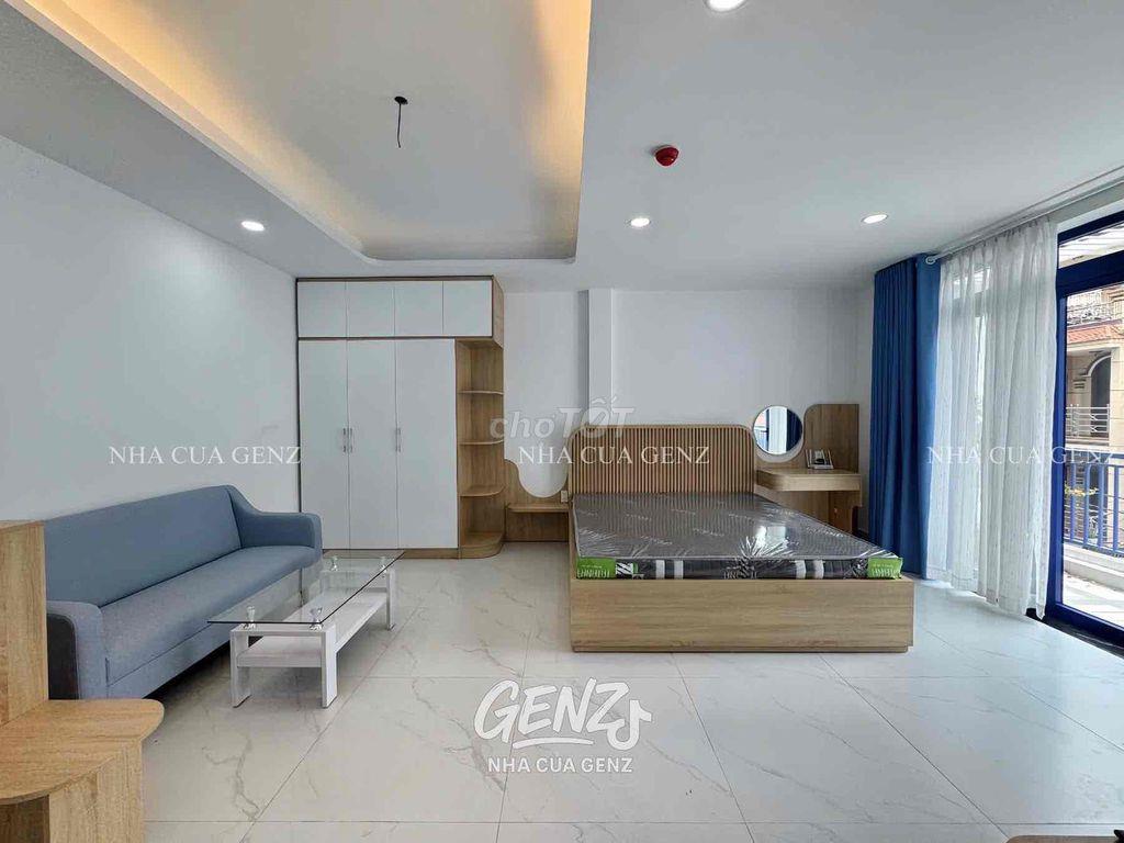 cho thuê căn hộ studio ban công ngay sân bay - giáp phú nhuận