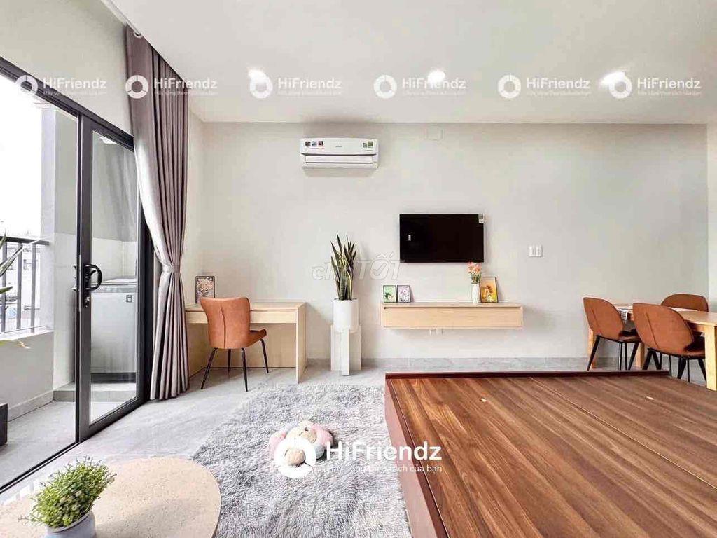 CĂN HỘ 1 PHÒNG NGỦ FULL NỘI THẤT BAN CÔNG GẦN AEON TÂN PHÚ - GÒ DÂU