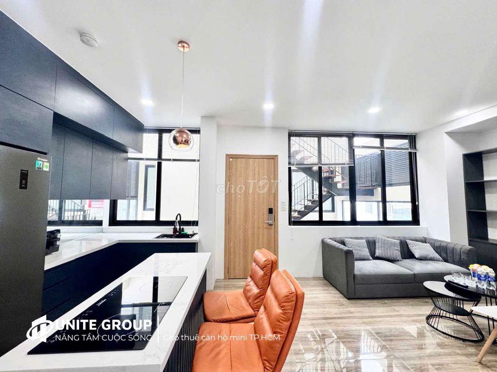 Chuỗi Căn hộ Studio/2PN Bếp Đảo 50m2 - gần sân bay TSN • Hoàng Văn Thụ