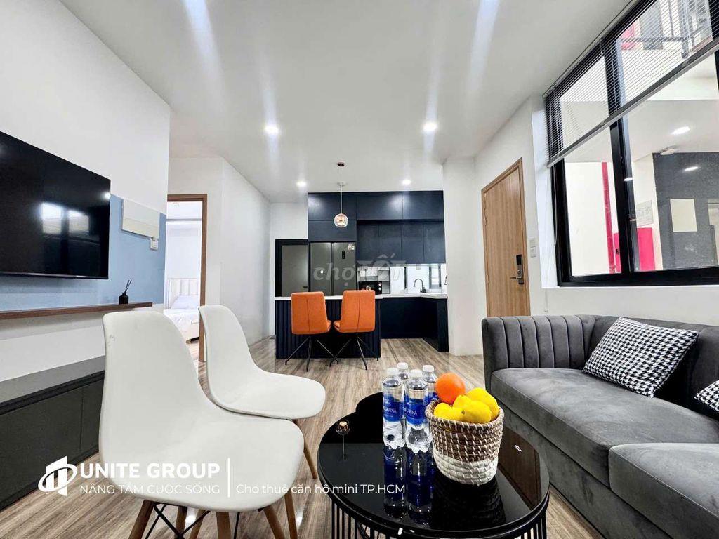 Chuỗi Căn hộ Studio/2PN Bếp Đảo 50m2 - gần sân bay TSN • Hoàng Văn Thụ