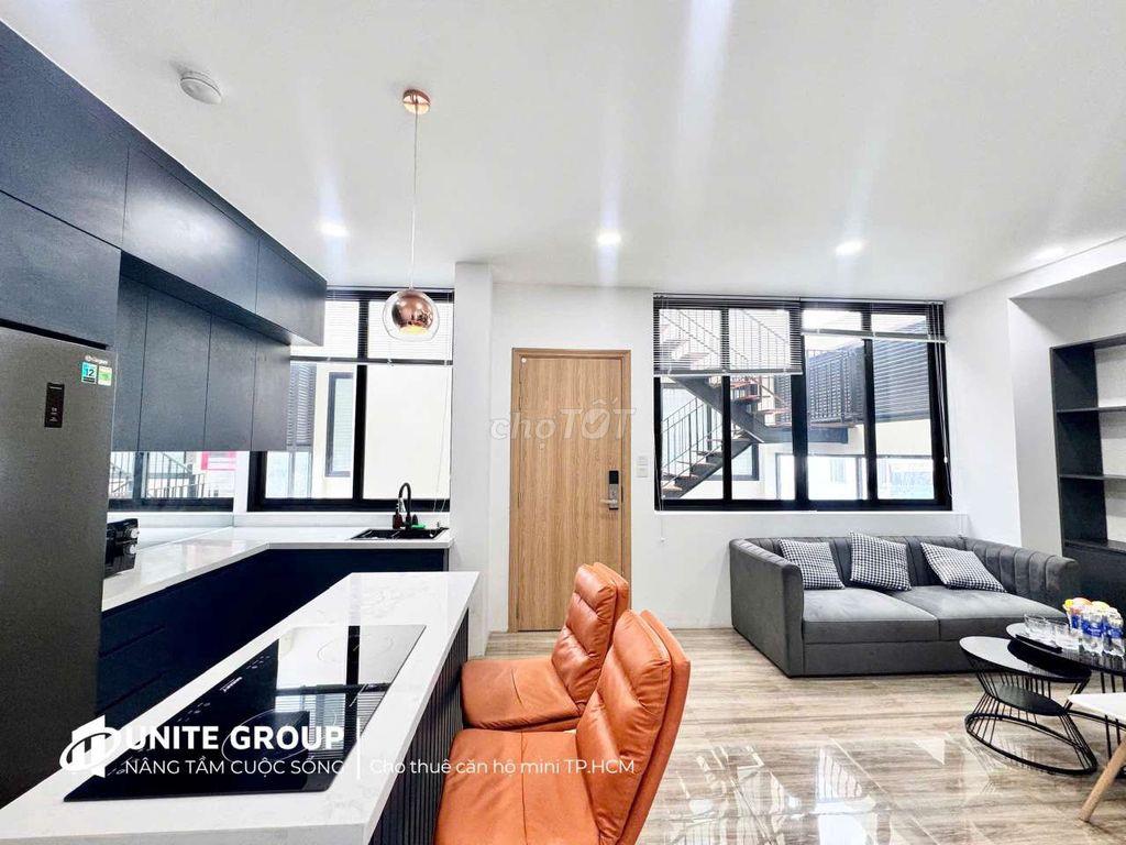 Chuỗi Căn hộ Studio/2PN Bếp Đảo 50m2 - gần sân bay TSN • Hoàng Văn Thụ