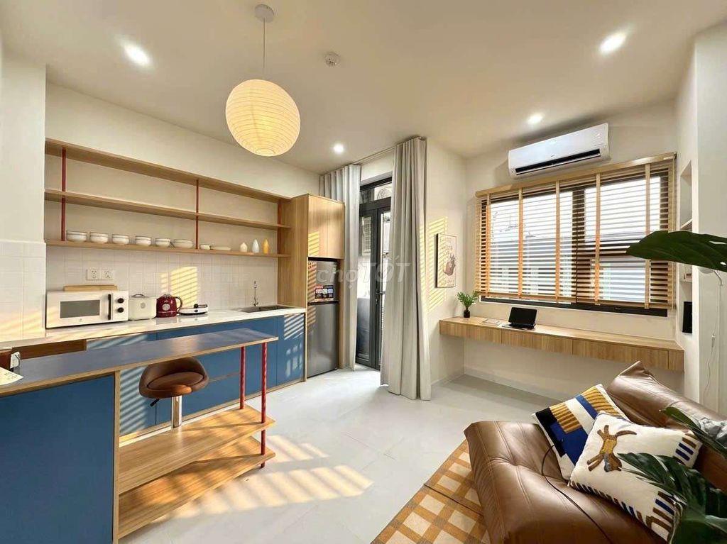 🏠 CHO THUÊ CĂN HỘ 1PN BAN CÔNG 50M2 | GẦN LĂNG CHA CẢ • LÊ VĂN SỸ