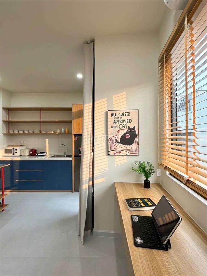 🏠 CHO THUÊ CĂN HỘ 1PN BAN CÔNG 50M2 | GẦN LĂNG CHA CẢ • LÊ VĂN SỸ