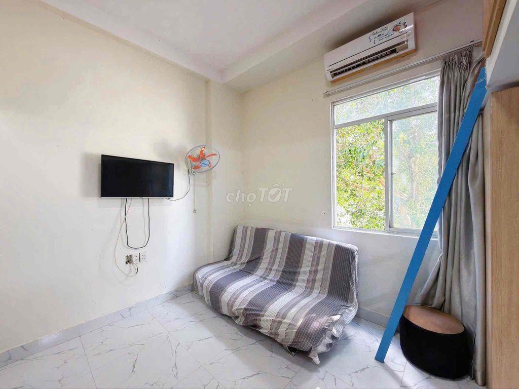 PHÒNG MỚI - CỬA SỔ TRỜI - GÁC CAO - GẦN BÀU CÁT - ĐH VĂN HIẾN