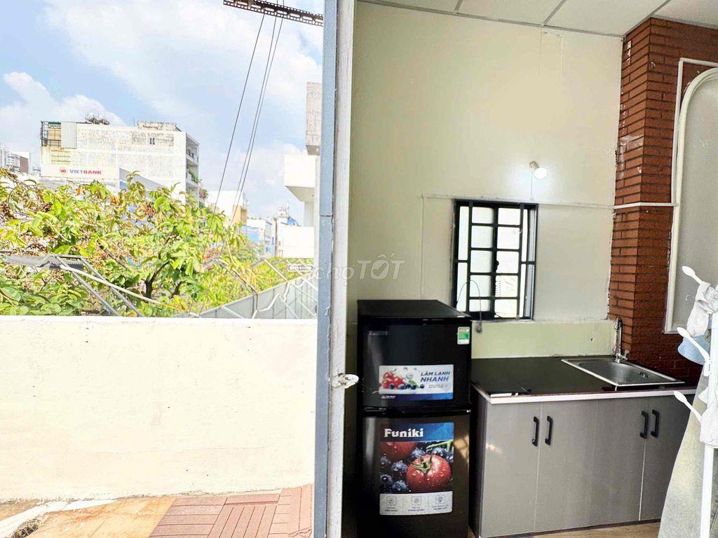 1PN tách bếp ban công, phòng trọ giá rẻ gần Văn Hiến, Công Thương