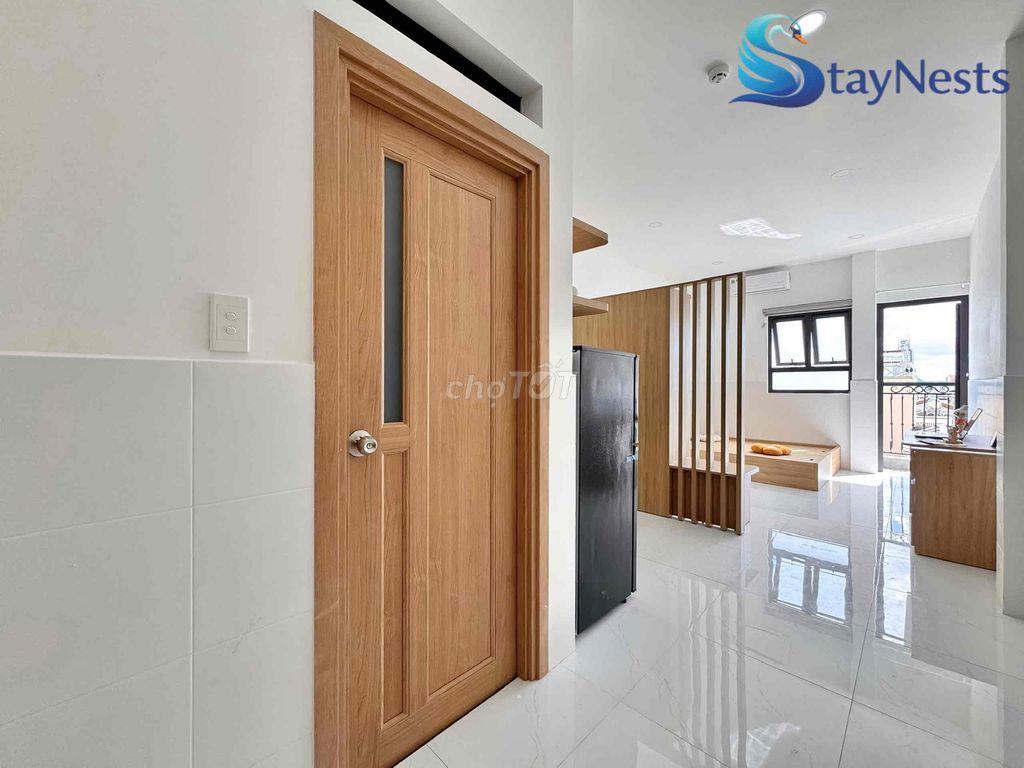 chung cư mini ban công tách bếp giá rẻ full nội thất