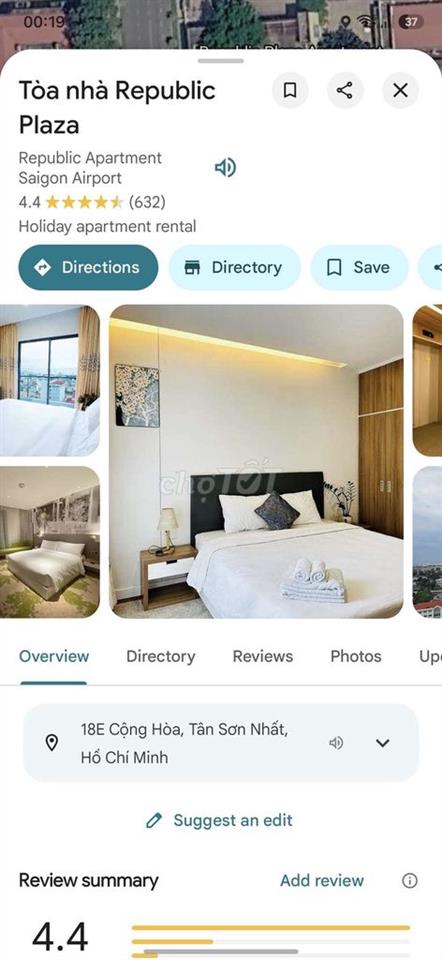 cần thuê phòng gần 18e cộng hòa hai tháng 8 và 9