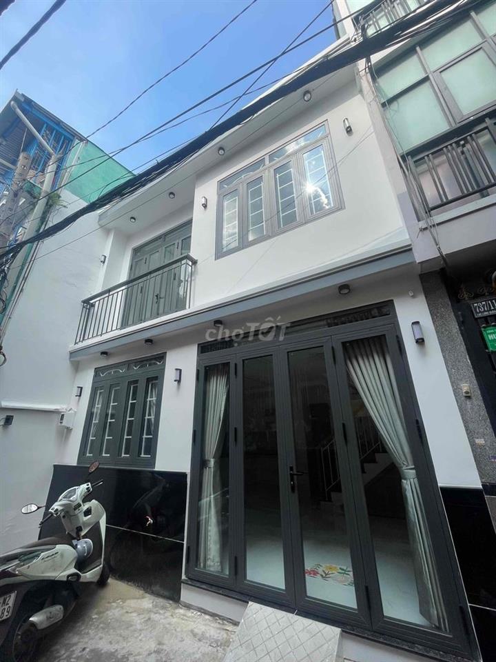 Nhà mới 40m2 Lạc Long Quân P10 Tân Bình