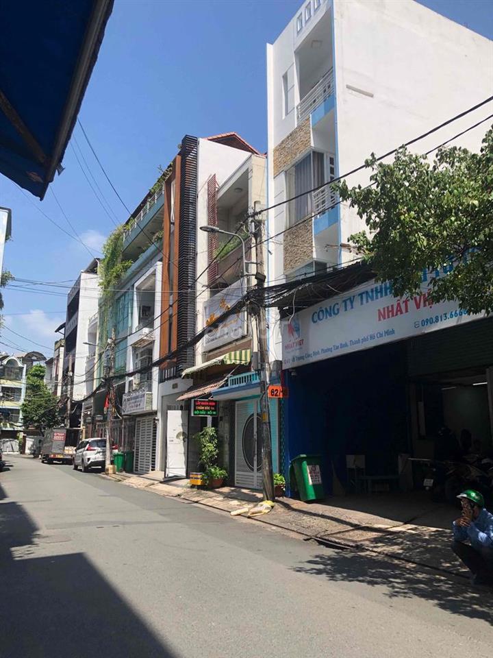 cho thuê nhà đường vườn lài 4x20 giá