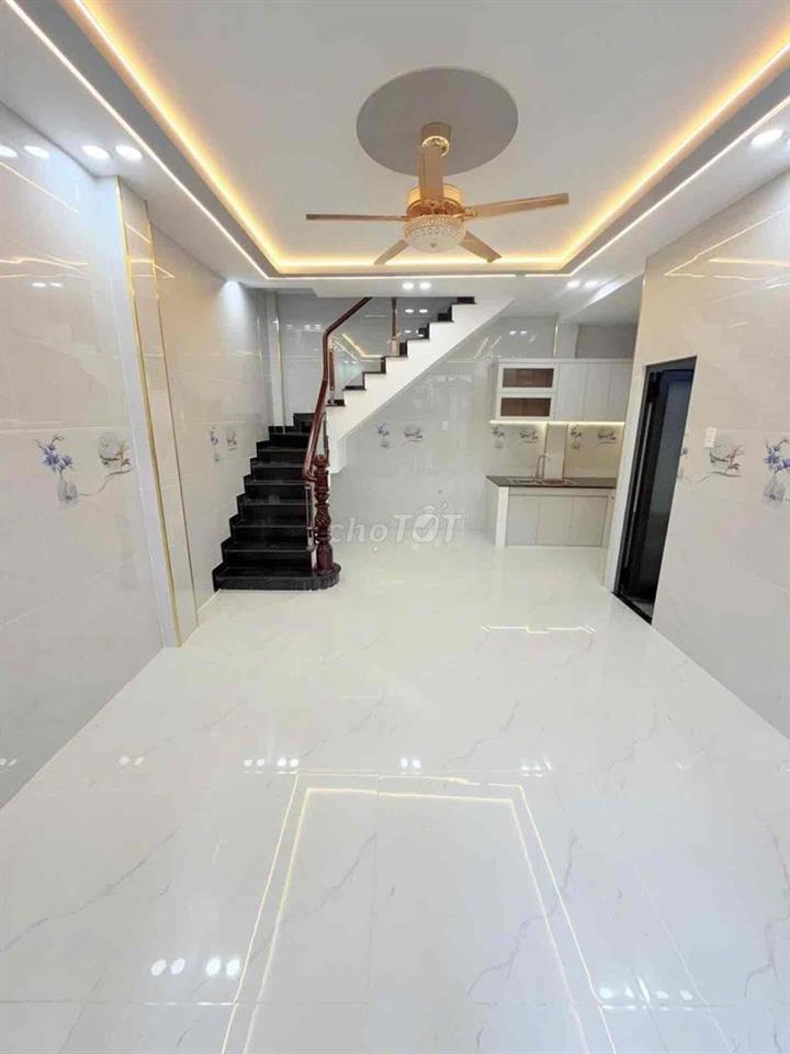 NHÀ HẺM XE TAI TÂN BÌNH TRẦN VĂN QUANG 3 TẦNG BTCT