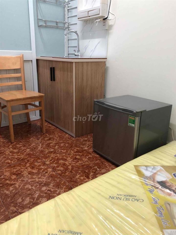 Phòng nhỏ full nội thất tại 143/76 Gò Dầu