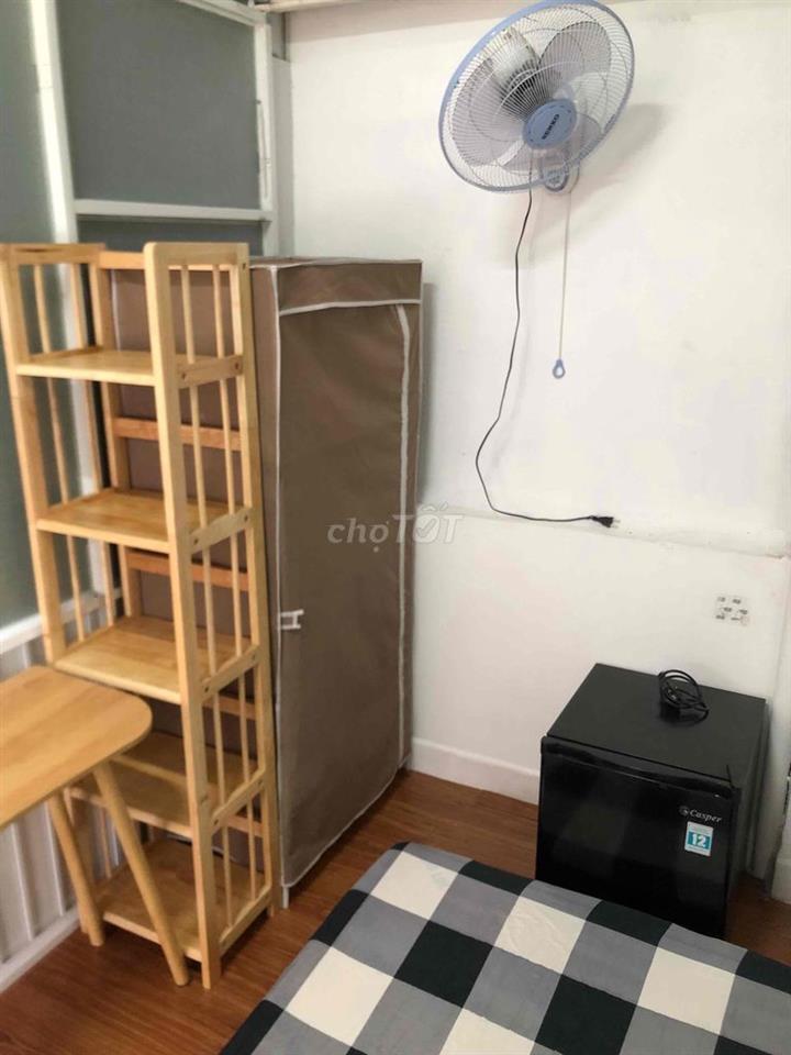 Phòng nhỏ full nội thất tại 143/76 Gò Dầu