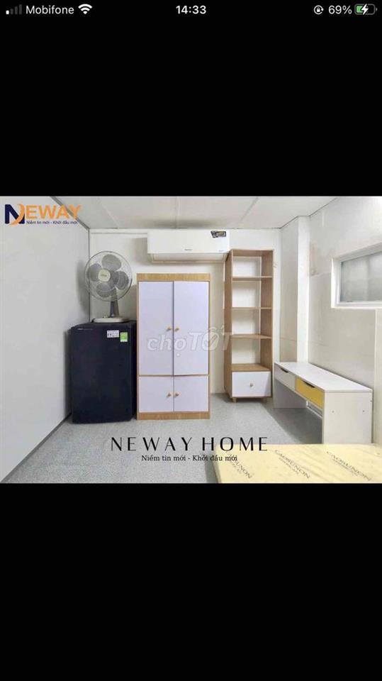 Phòng nhỏ xinh full nội thất đi bộ 5p đến ĐH Công Thương