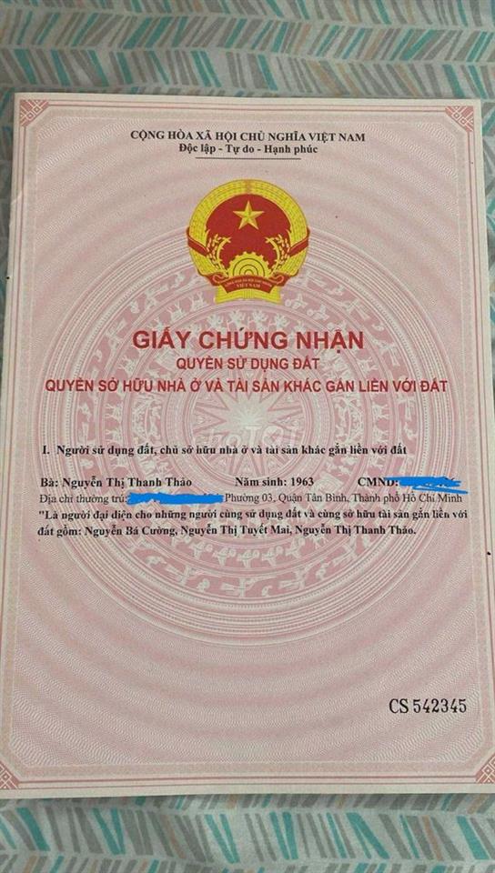 NHÀ ĐẸP HẺM TRƯỜNG SA – 1 TRỆT 2 LẦU SÂN THƯỢNG – SỔ HỒNG HOÀN CÔNG