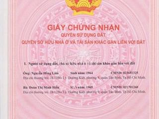 Bán gấp nhà mặt tiền Thiên Phước - Tân Bình - 15,6 tỷ