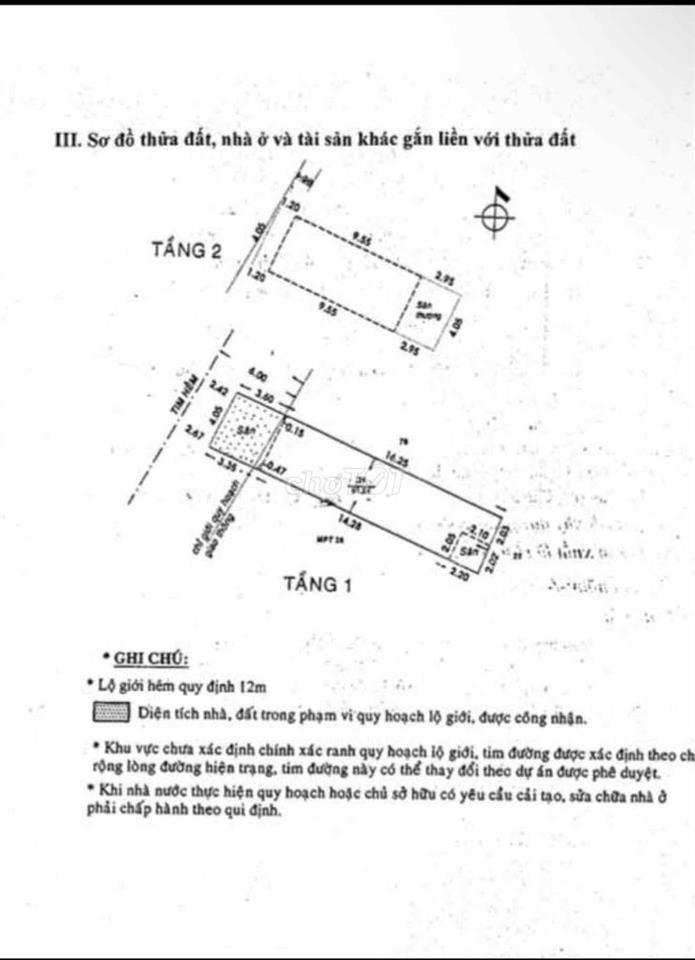 HXH Huỳnh Văn Nghệ P15 Tân Bình 4x21 giá rẻ 89tr/m2