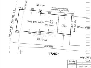 BÁN NHÀ HẼM 353 NGUYỄN TRỌNG TUYỂN, P.1, Q. TÂN BÌNH