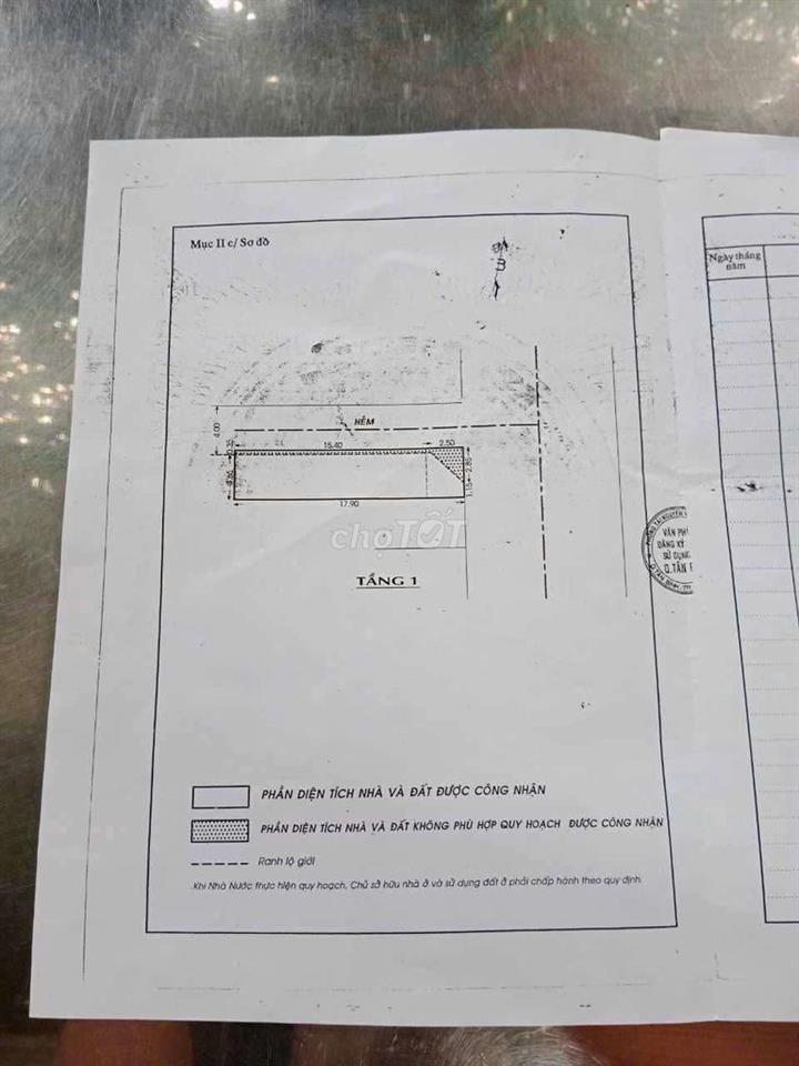 🏡 BÁN NHÀ GÓC 2 MẶT TIỀN ĐƯỜNG NHẤT CHI MAI – P.13, TÂN BÌNH – 71,6m²