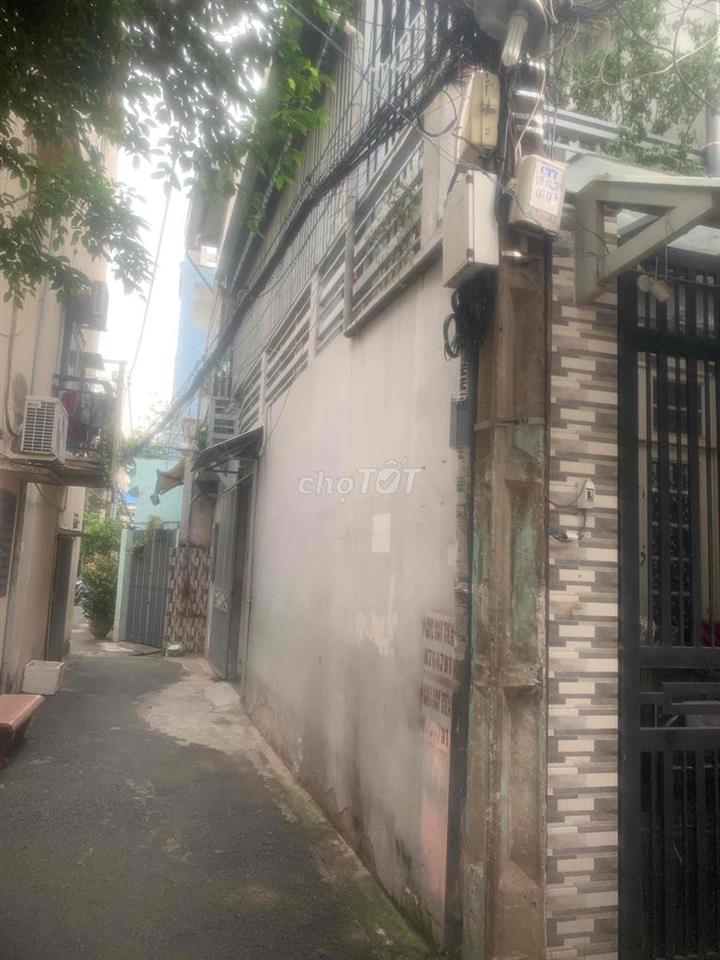 nhà 6 x 11m 3 hai mặt hẻm