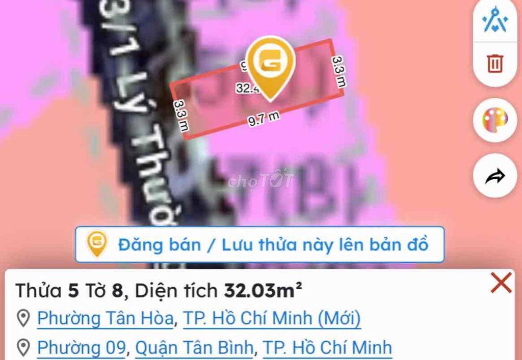 Nhà 5 tầng đường lý thường kiệt