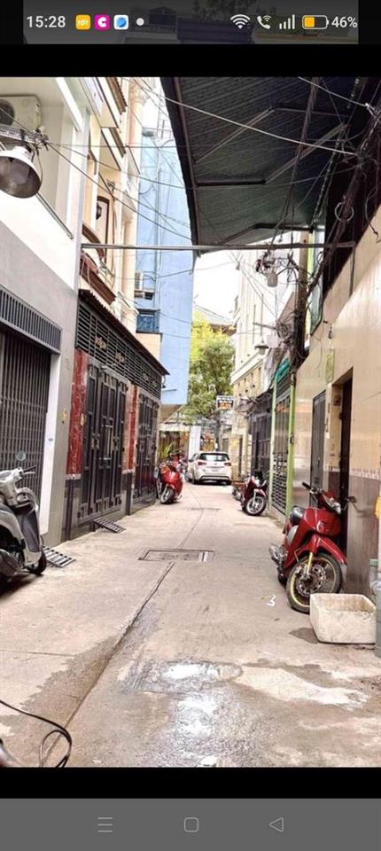 nhà cho thuê hẽm xe hơi đường đông hồ p8 quận Tân Bình