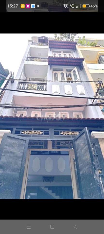 nhà cho thuê hẽm xe hơi đường đông hồ p8 quận Tân Bình