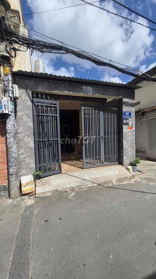 Nhà thuê hẻm 6m Gò Dầu f Tân Quý Dt 4,5x16m 1 trệt 1 lầu 2 pn 2 wc + b