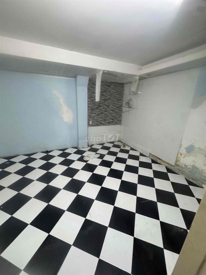 Cho thuê nhà mặt tiền đường Phạm Vấn f Phú Thọ Hoà Dt 4x15m 1 lầu dưới