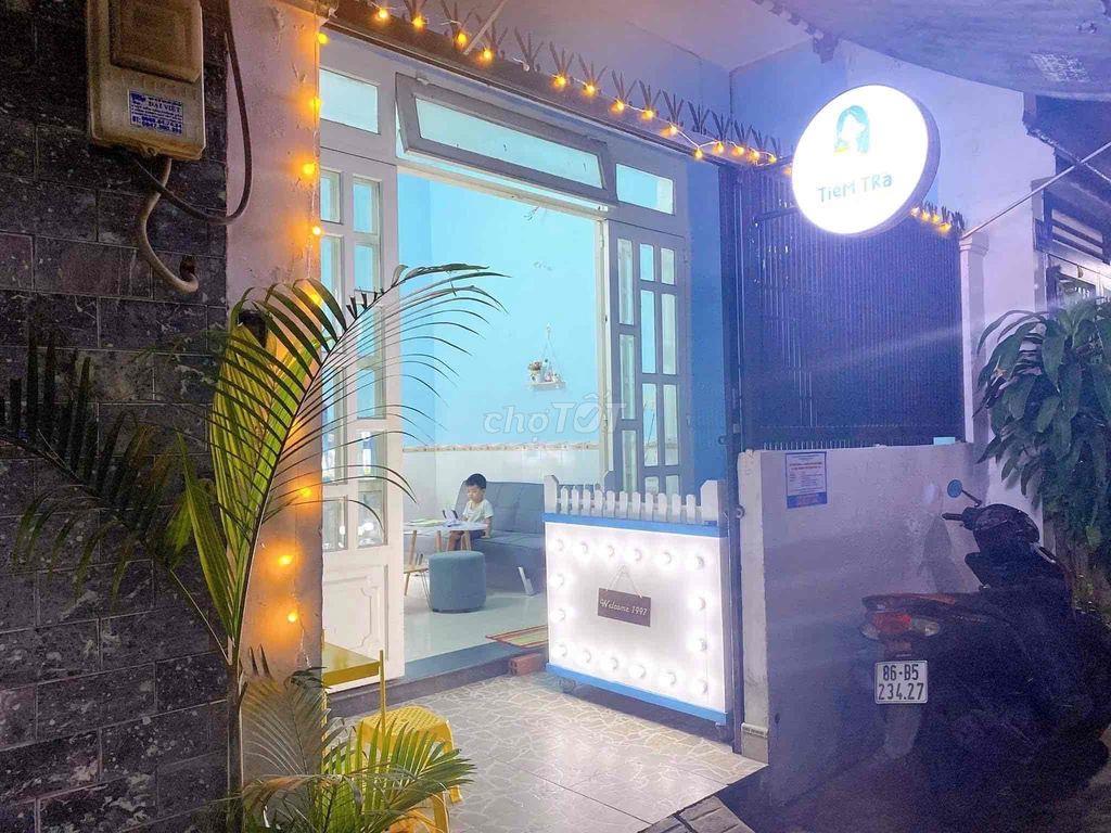 Nhà thuê 2 mặt tiền hẻm 3m đường số4 f BHHA - Bình Tân  Dt 4x16m cấp 4