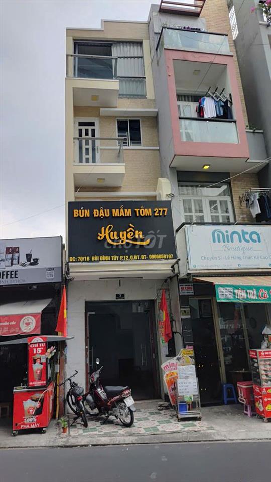 Cho thuê nhà mặt tiền đường Tân Hải