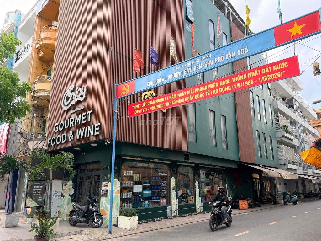 Chính chủ bán toà nhà góc 3 mặt tiền Cộng Hoà, P12, Q Tân Bình