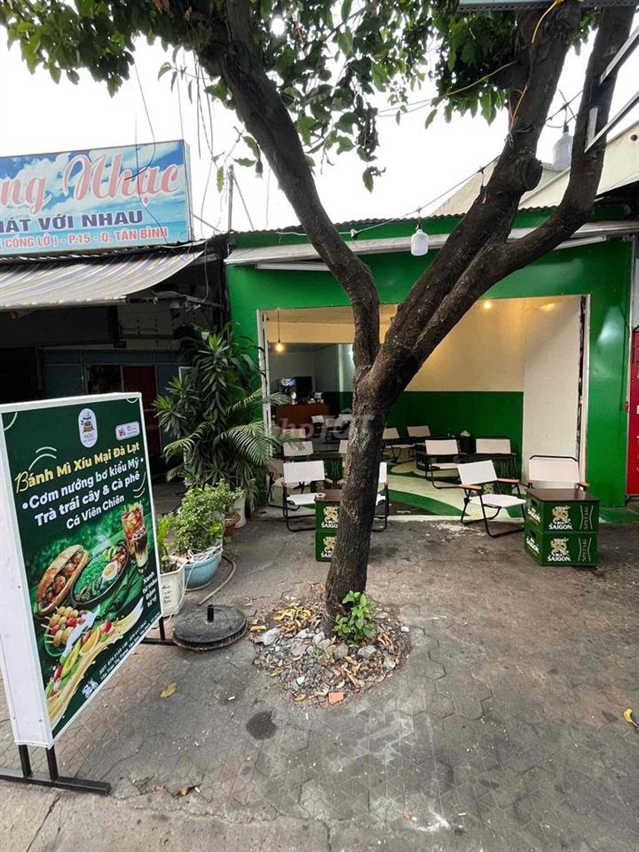 Sang quán cafe đầy đủ công năng đồ ăn sáng ăn khuya