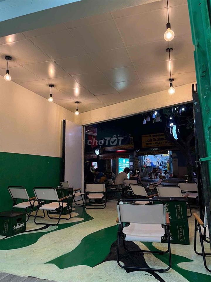 Sang quán cafe đầy đủ công năng đồ ăn sáng ăn khuya