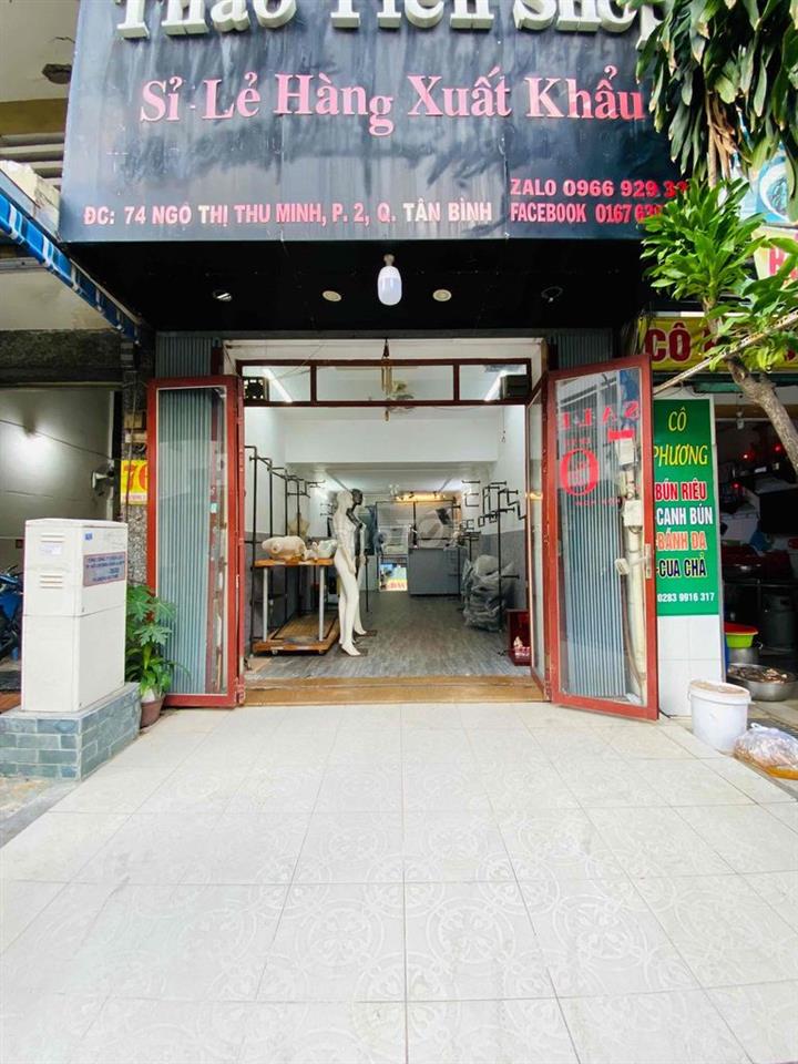 Cho Thuê Mặt Bằng sát chợ Phạm Văn Hai