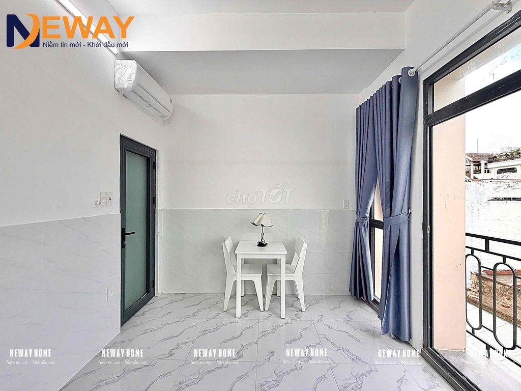 Phòng mới xây có ban công gần đh Văn Hiến đh Hồng Bàng ở được 4 người