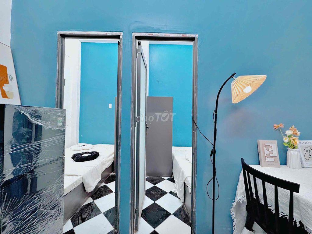 Căn hộ dịch vụ 2 phòng ngủ đầy đủ nội thất gần đh Văn Hiến,BK