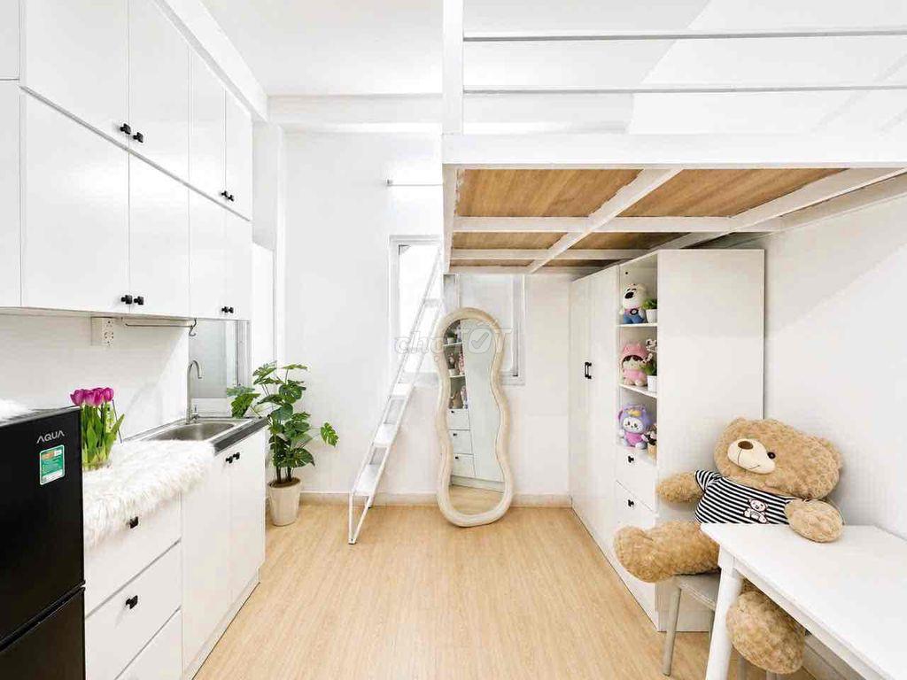 Trống sẵn duplex đầy đủ nội thất thuận tiện di chuyển qua sân bay