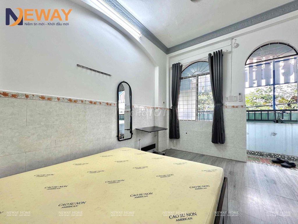 TRỐNG SẴN STUDIO ĐẦY ĐỦ NỘI THẤT NGAY KHU BÀU CÁT CÓ BAN CÔNG THOÁNG
