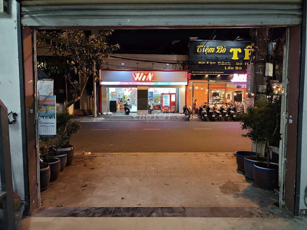 Cho thuê mặt bằng mặt tiền Bàu Cát