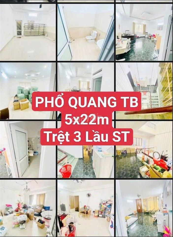5x22m 4 Tầng PHỔ QUANG TB