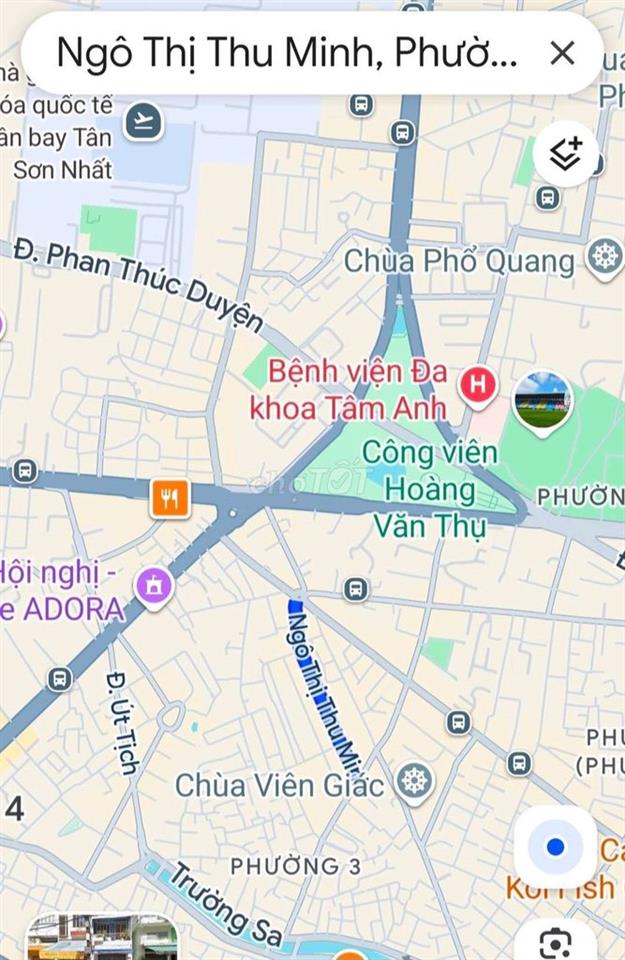 [Tân Bình MẶT BẰNG kinh doanh Ngô Thị Thu Minh] gần chợ Phạm Văn Hai