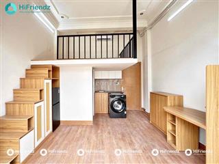 PHÒNG GÁC MỚI NGUYỄN HỒNG ĐÀO – FULL NỘI THẤT MỚI 100%  MÁY GIẶT RIÊNG