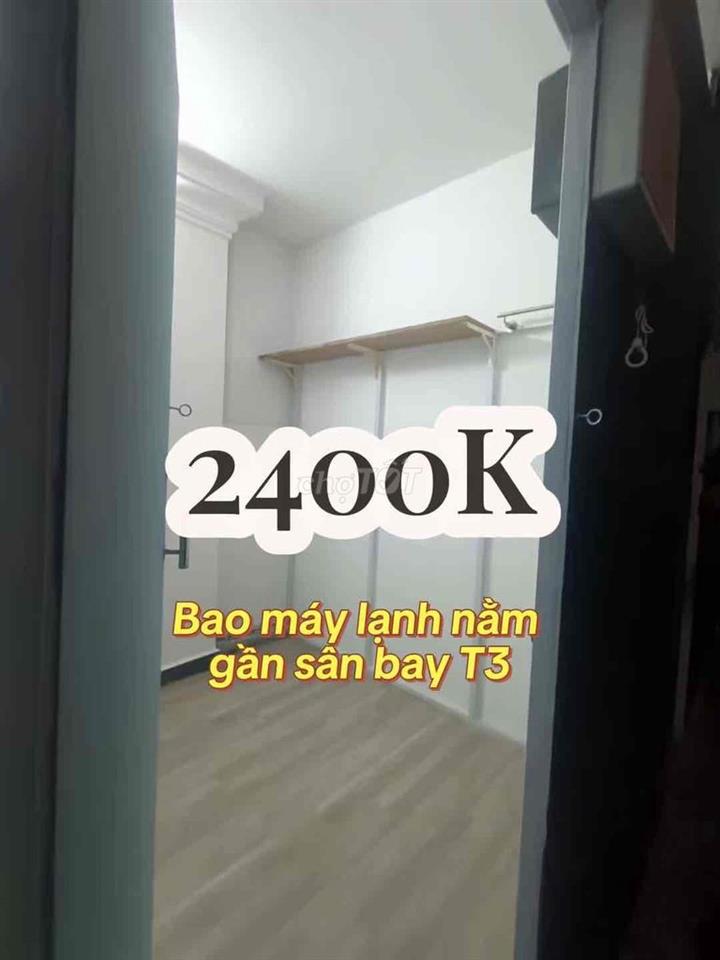 phòng 1 người ở gần sân bay Tân Sơn Nhất 2.400.000 bao máy lạnh