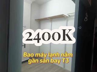phòng 1 người ở gần sân bay Tân Sơn Nhất 2.400.000 bao máy lạnh